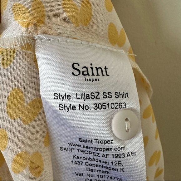 Saint Tropez Lilja Top -Designed in Denmark (Size:XS) - Picture 8 of 9